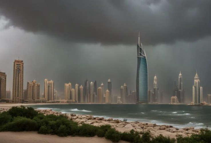 UAE Weather alert Heavy rain hits Al Ain Sharjah and Fujairah cloudy conditions across the UAE